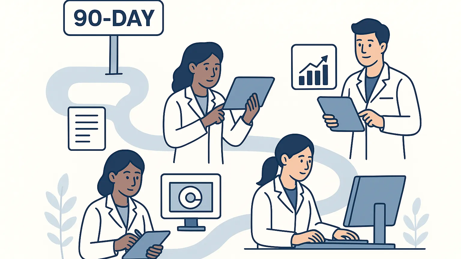 90-Day Lab Digitization Roadmap: Intake to Reporting